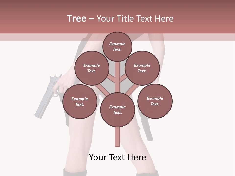 Happy Management Writing PowerPoint Template