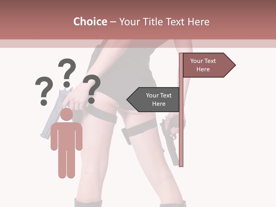 Happy Management Writing PowerPoint Template