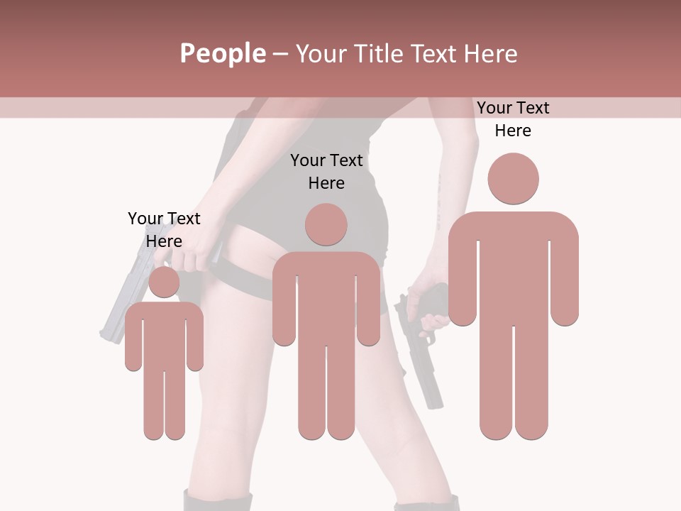 Happy Management Writing PowerPoint Template