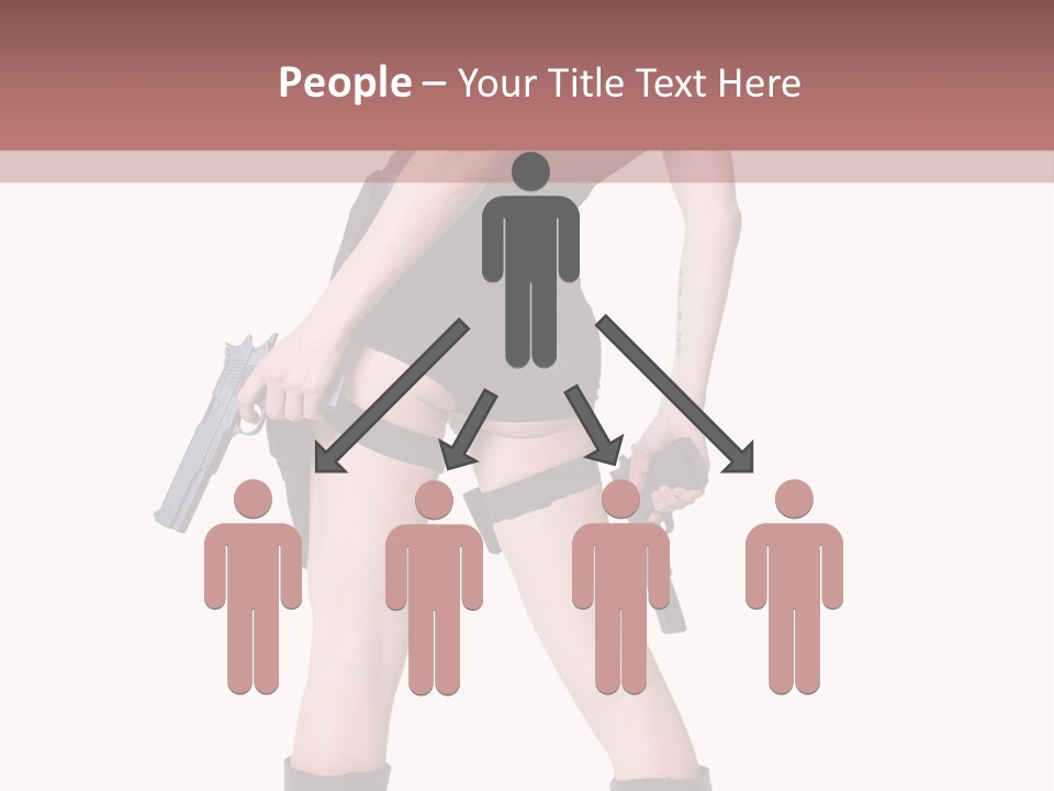 Happy Management Writing PowerPoint Template