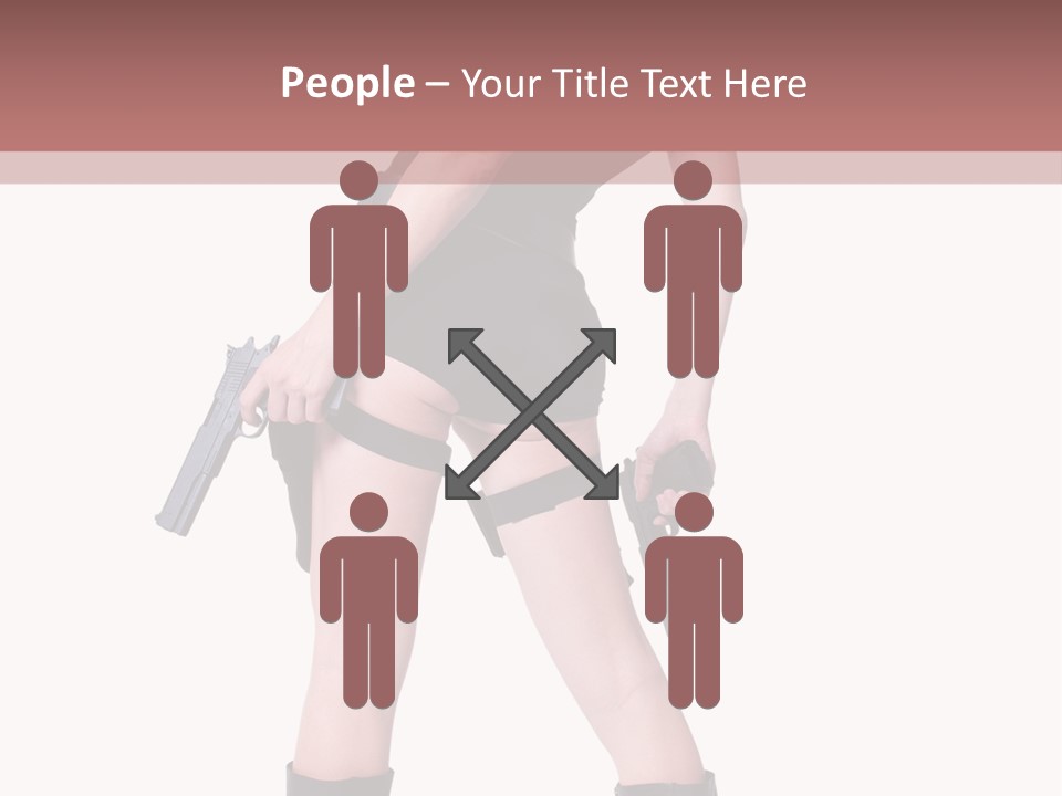 Happy Management Writing PowerPoint Template