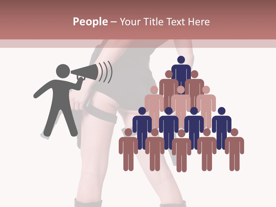 Happy Management Writing PowerPoint Template