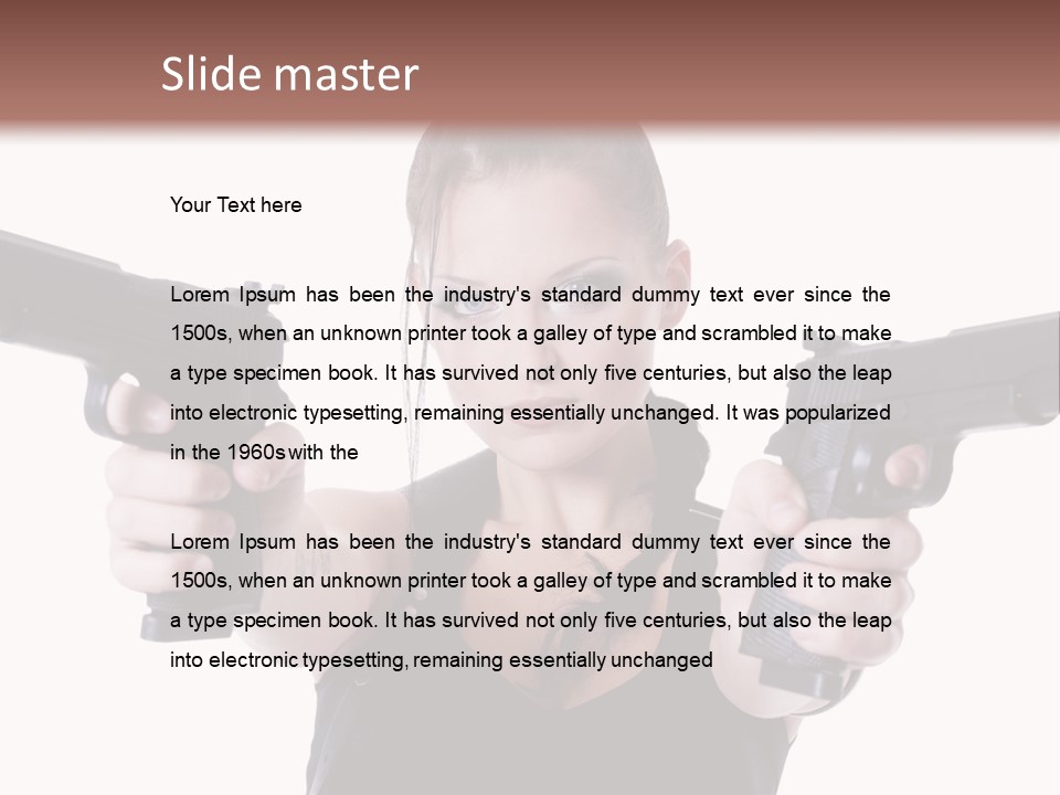 Chair Conference Together PowerPoint Template