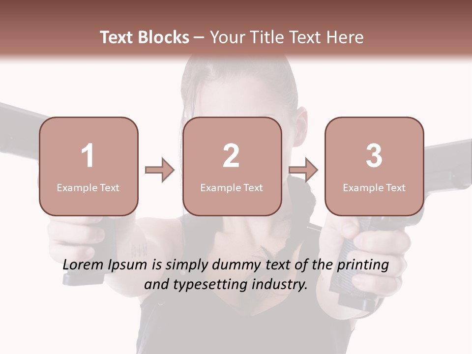 Chair Conference Together PowerPoint Template