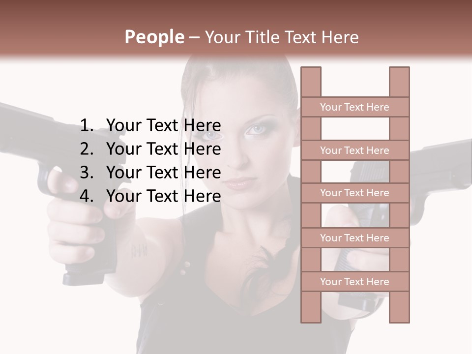 Chair Conference Together PowerPoint Template