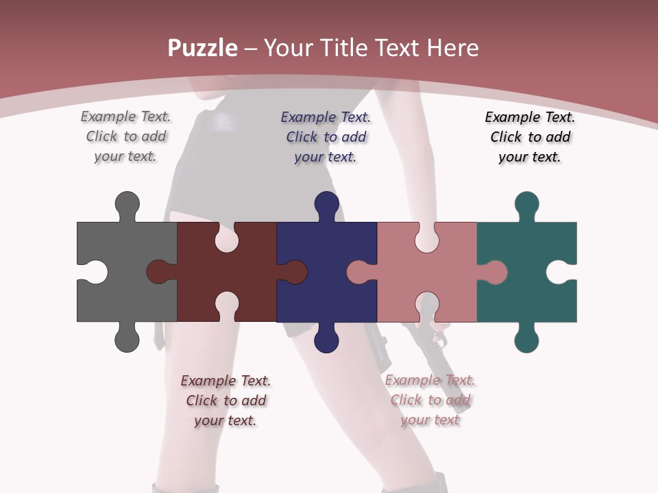 Human Figure Company PowerPoint Template