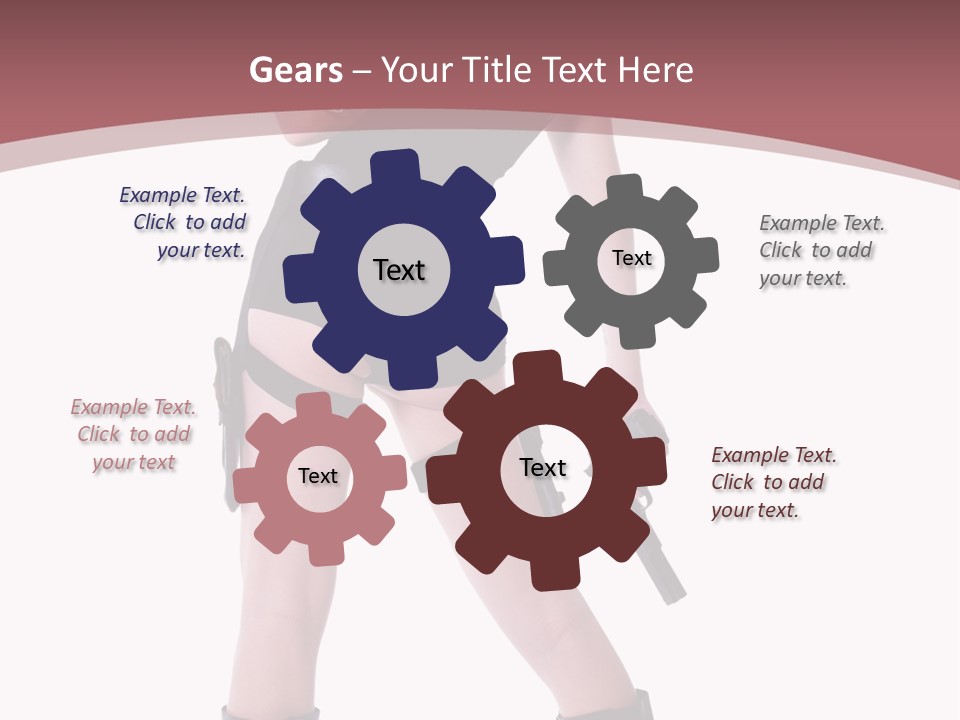 Human Figure Company PowerPoint Template