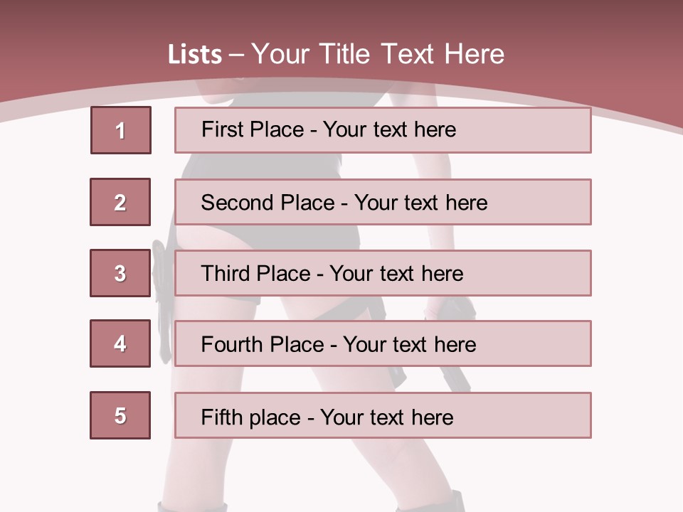 Human Figure Company PowerPoint Template