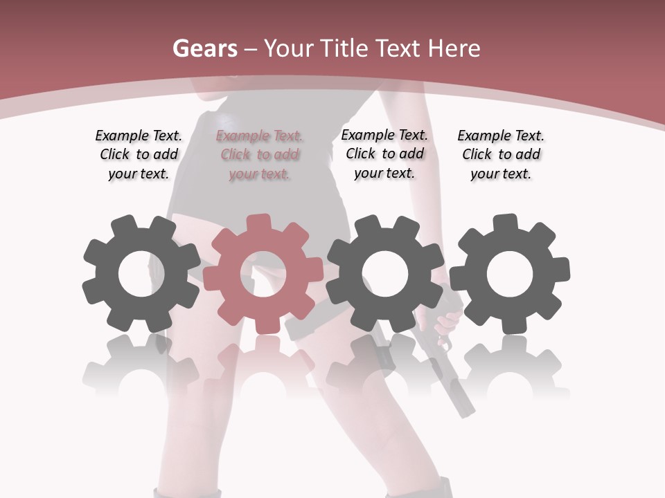 Human Figure Company PowerPoint Template