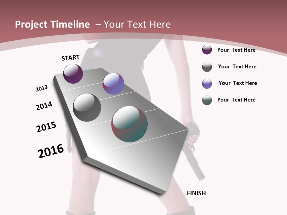 Human Figure Company PowerPoint Template