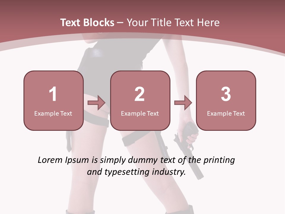 Human Figure Company PowerPoint Template