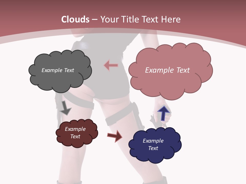 Human Figure Company PowerPoint Template
