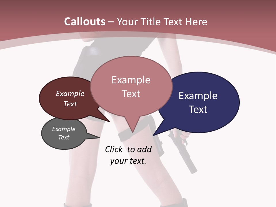 Human Figure Company PowerPoint Template