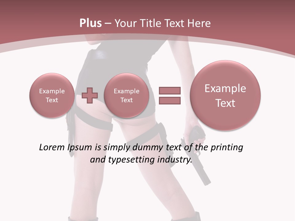 Human Figure Company PowerPoint Template