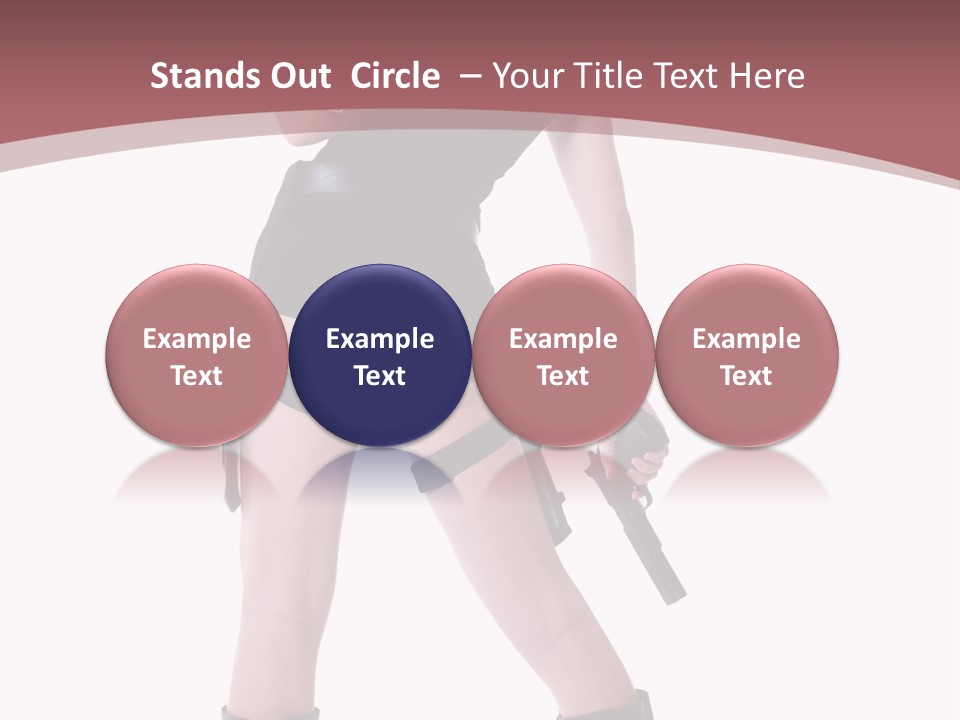 Human Figure Company PowerPoint Template