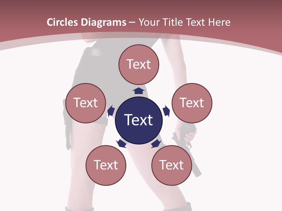 Human Figure Company PowerPoint Template