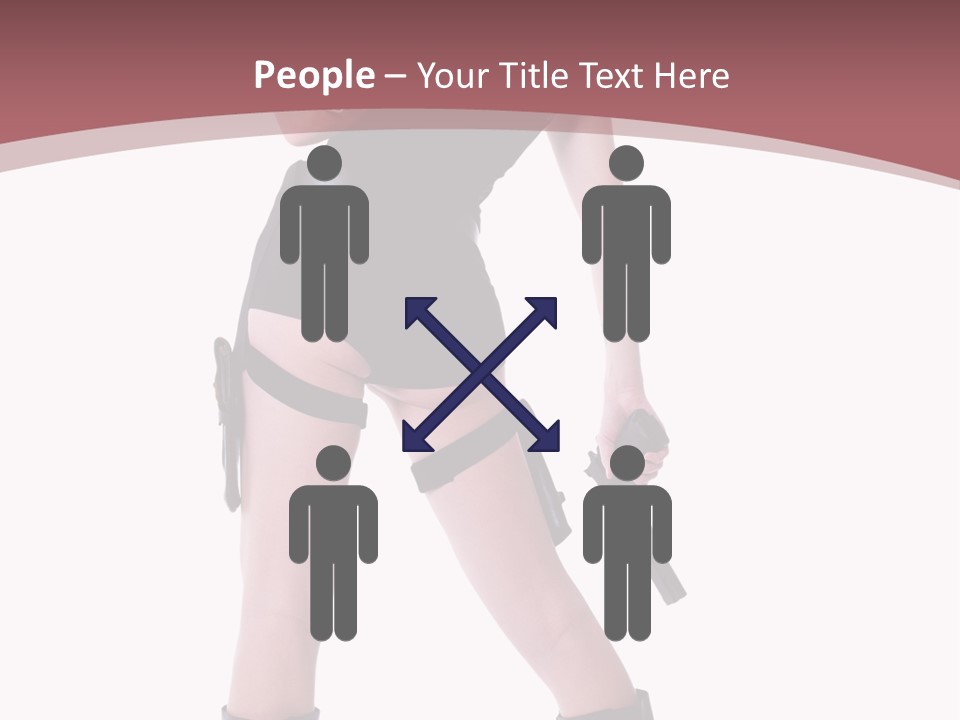 Human Figure Company PowerPoint Template