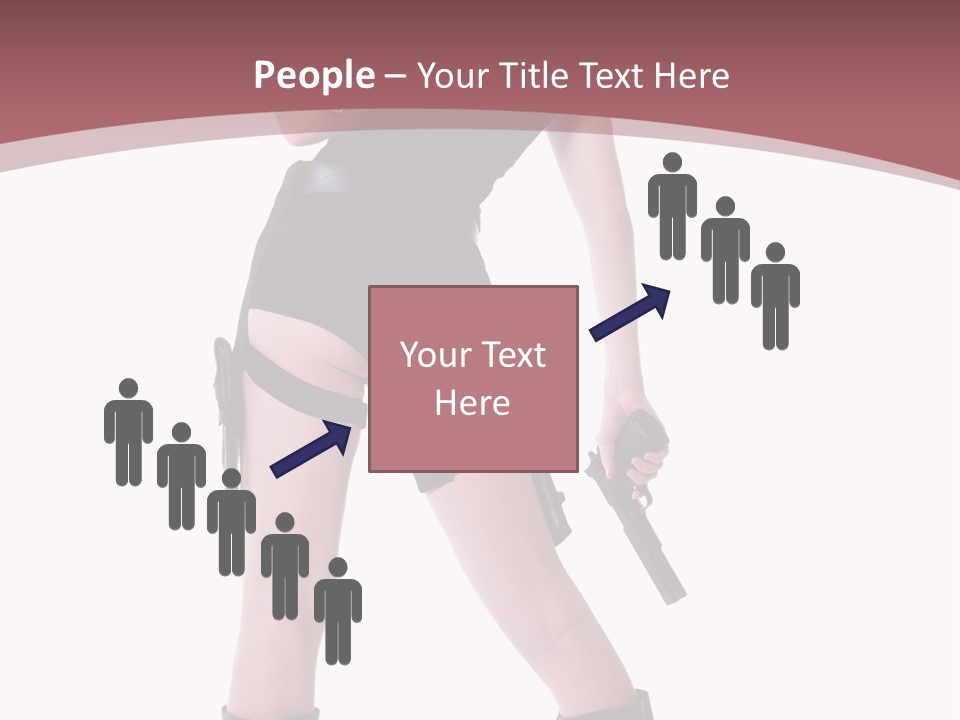 Human Figure Company PowerPoint Template