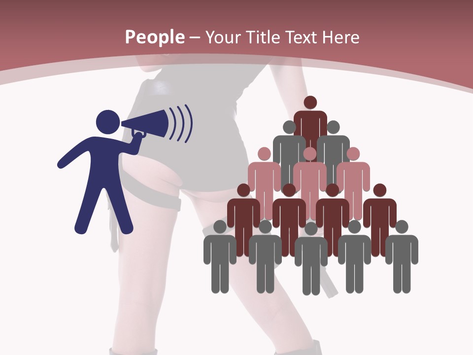 Human Figure Company PowerPoint Template