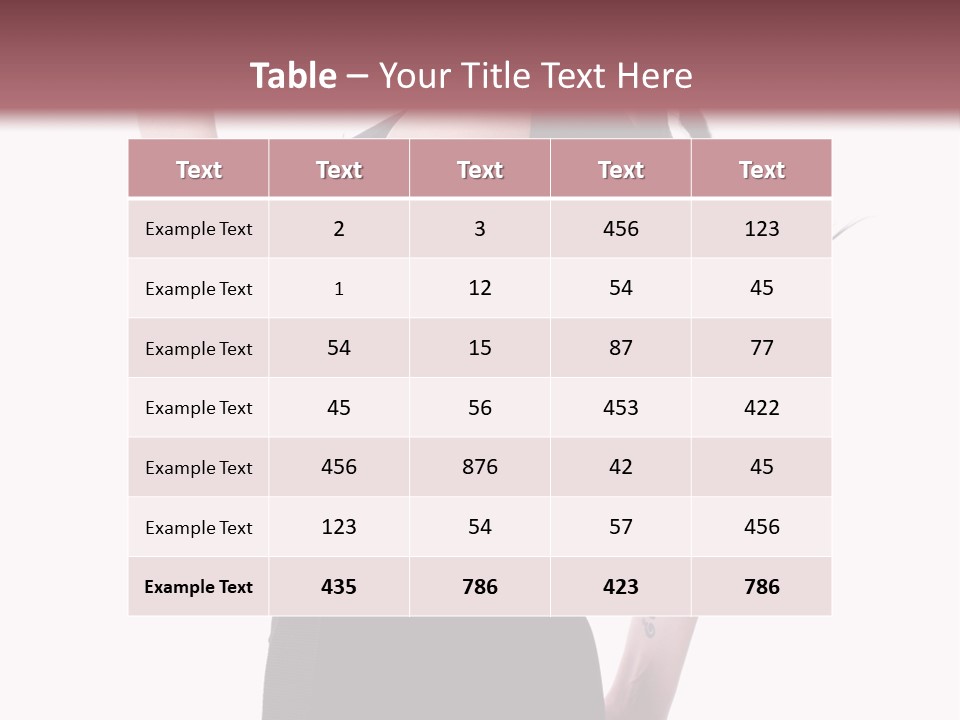 Trategy Per On Profe Ional PowerPoint Template