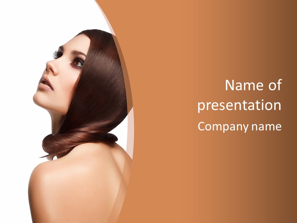 Hair Young Studio PowerPoint Template