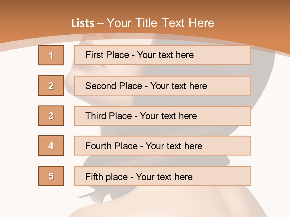Hair Young Studio PowerPoint Template