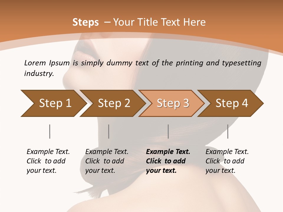 Hair Young Studio PowerPoint Template