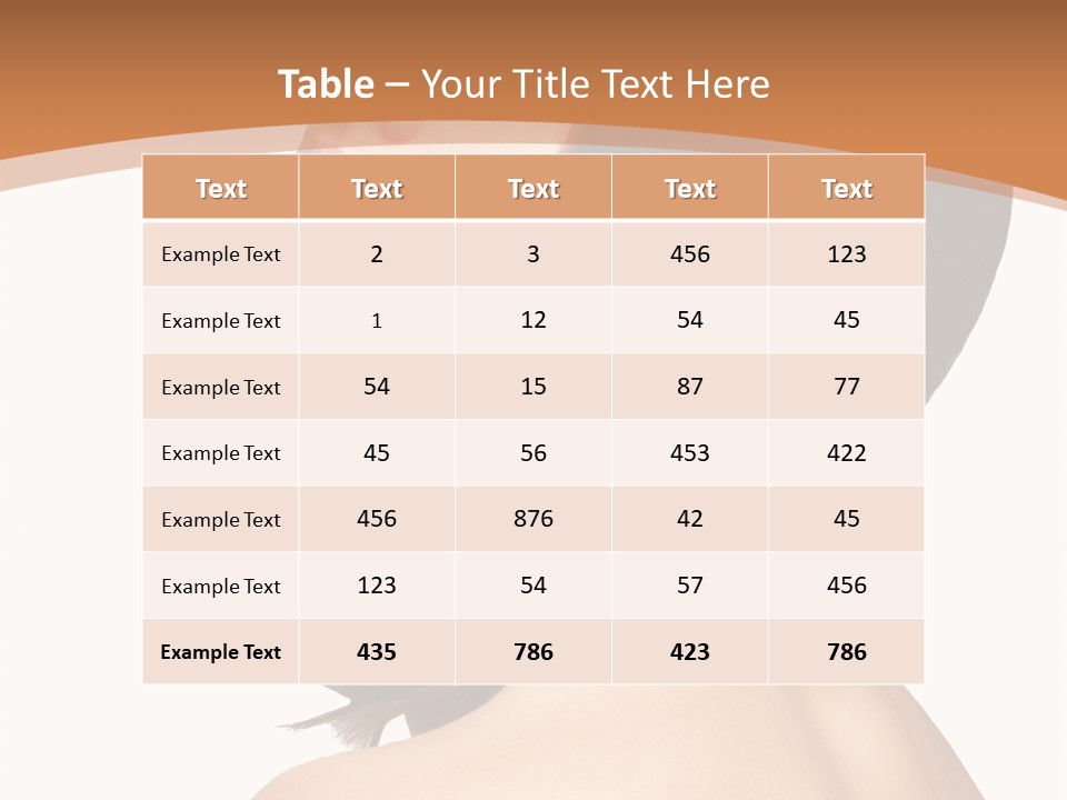Hair Young Studio PowerPoint Template