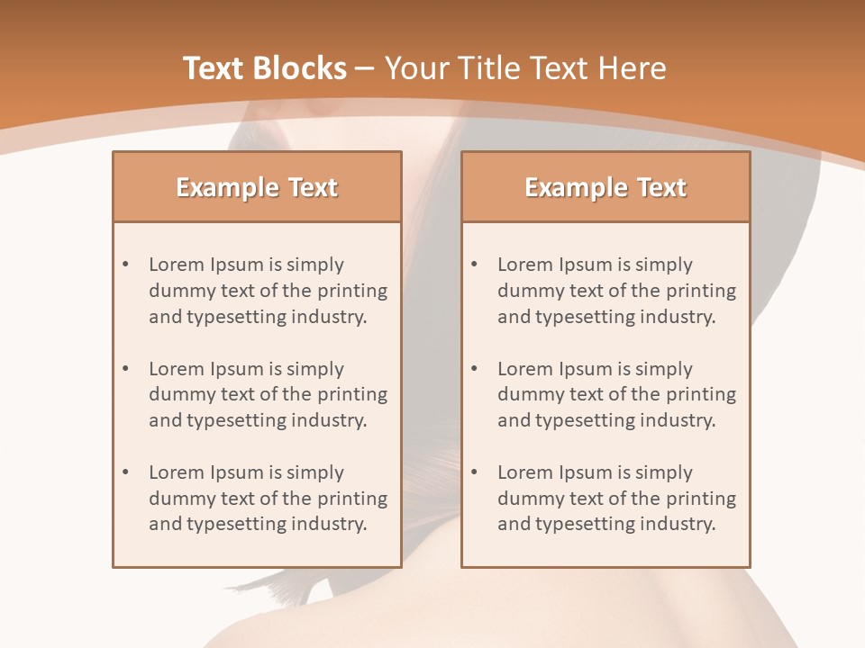 Hair Young Studio PowerPoint Template