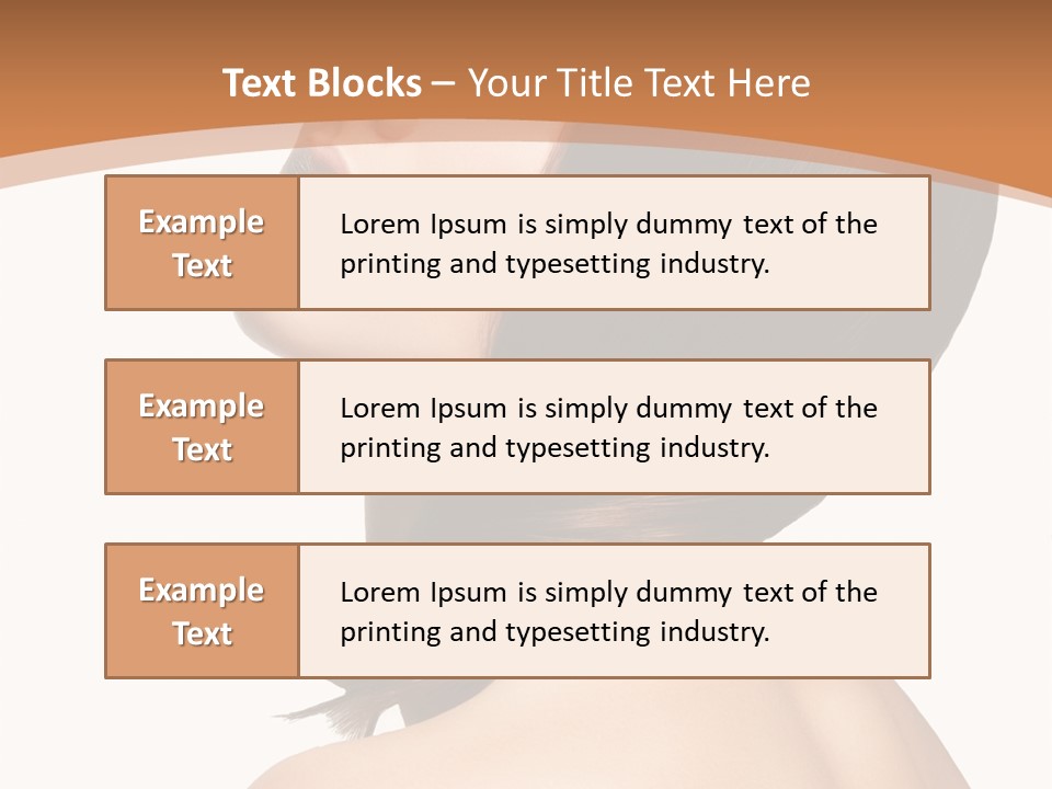 Hair Young Studio PowerPoint Template