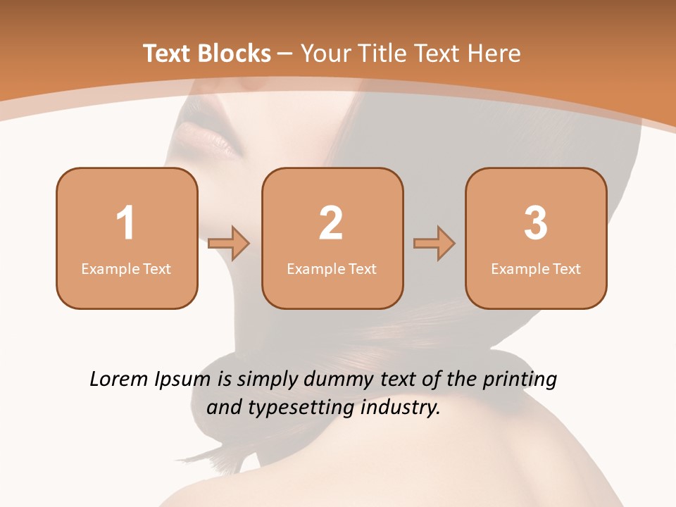 Hair Young Studio PowerPoint Template