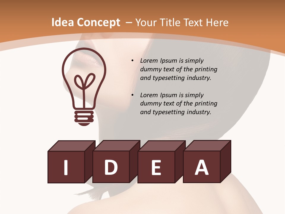 Hair Young Studio PowerPoint Template