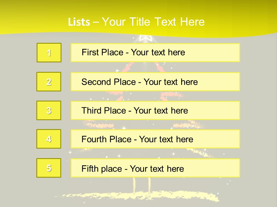 Red Illustration Gift PowerPoint Template