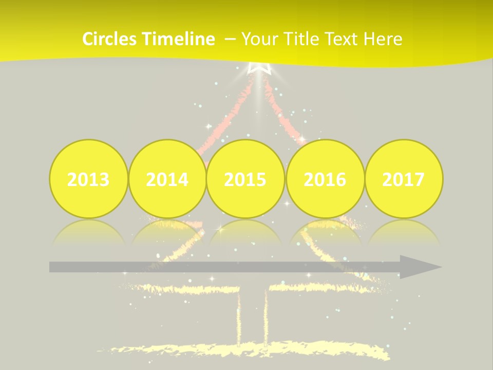 Red Illustration Gift PowerPoint Template