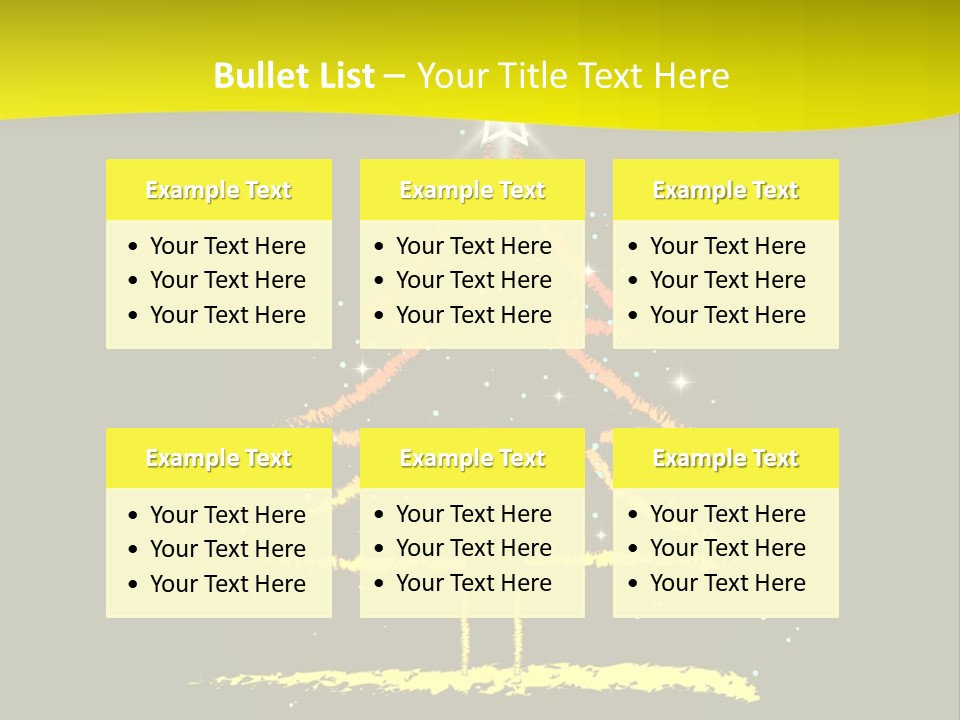 Red Illustration Gift PowerPoint Template