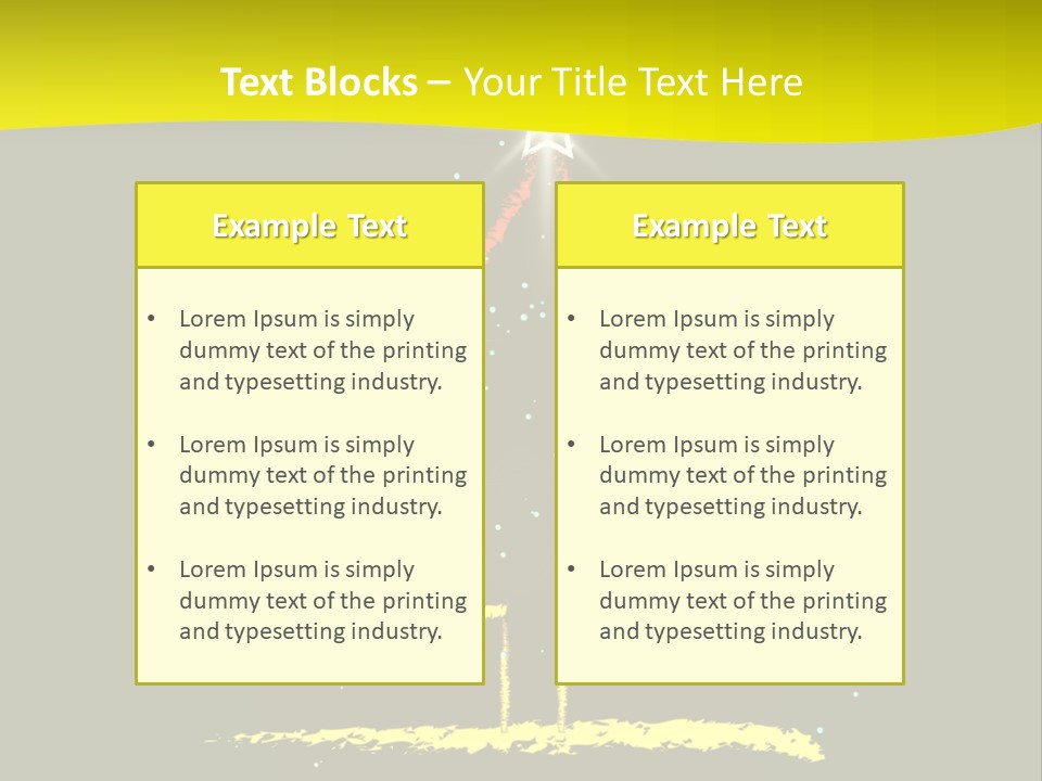 Red Illustration Gift PowerPoint Template