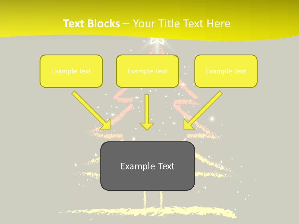 Red Illustration Gift PowerPoint Template