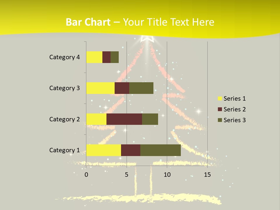 Red Illustration Gift PowerPoint Template