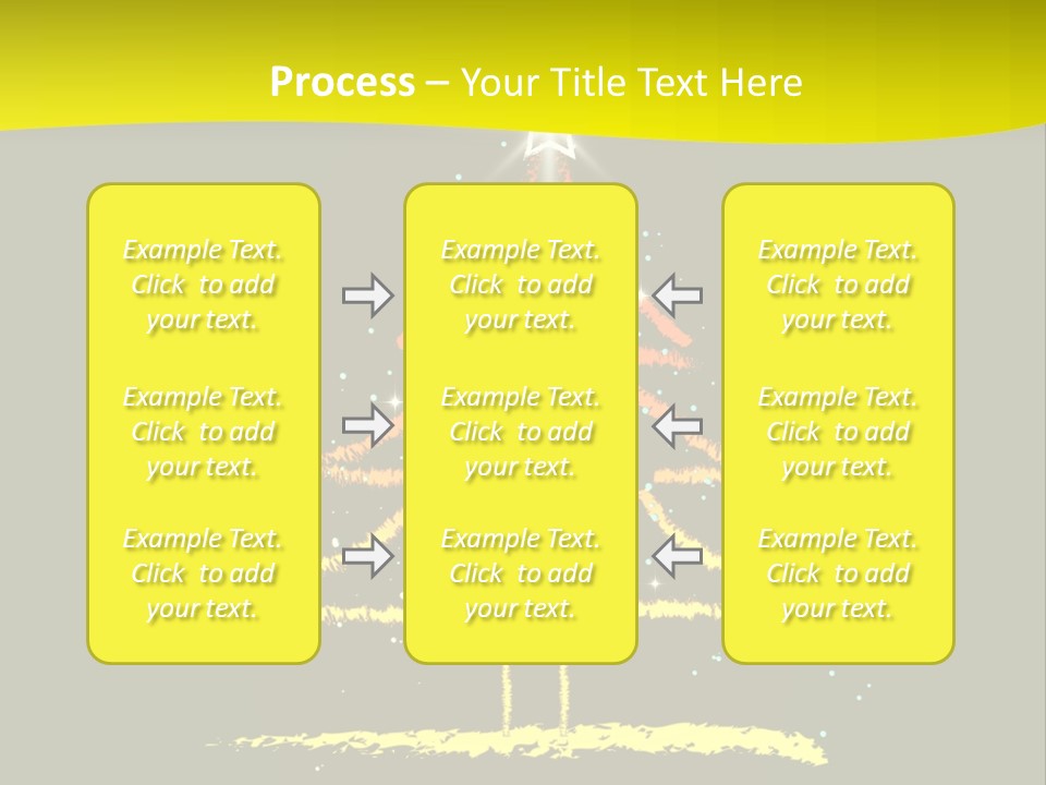 Red Illustration Gift PowerPoint Template