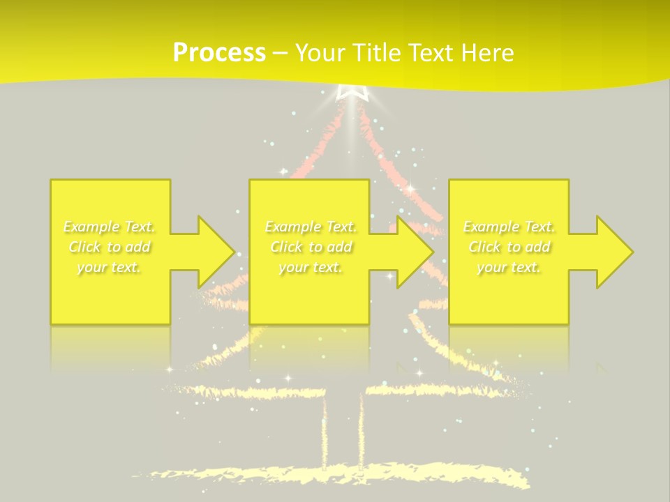 Red Illustration Gift PowerPoint Template