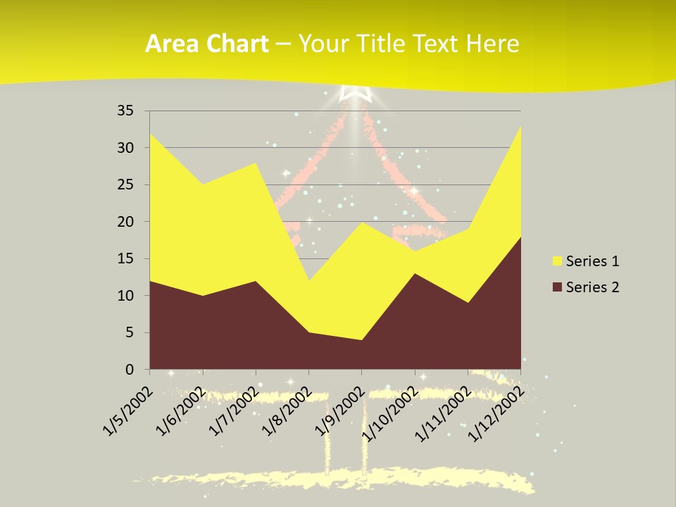 Red Illustration Gift PowerPoint Template