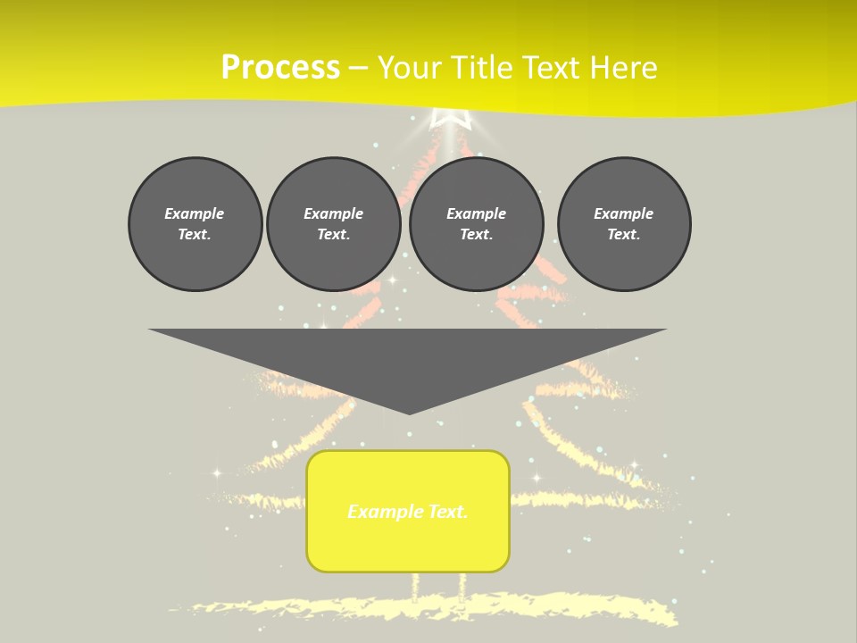 Red Illustration Gift PowerPoint Template