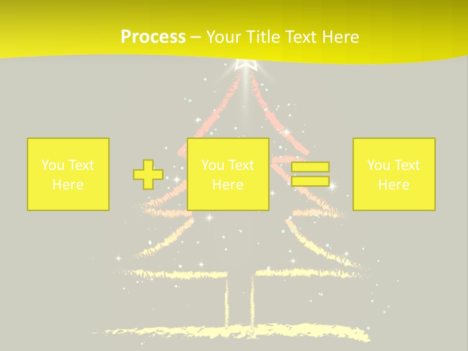 Red Illustration Gift PowerPoint Template