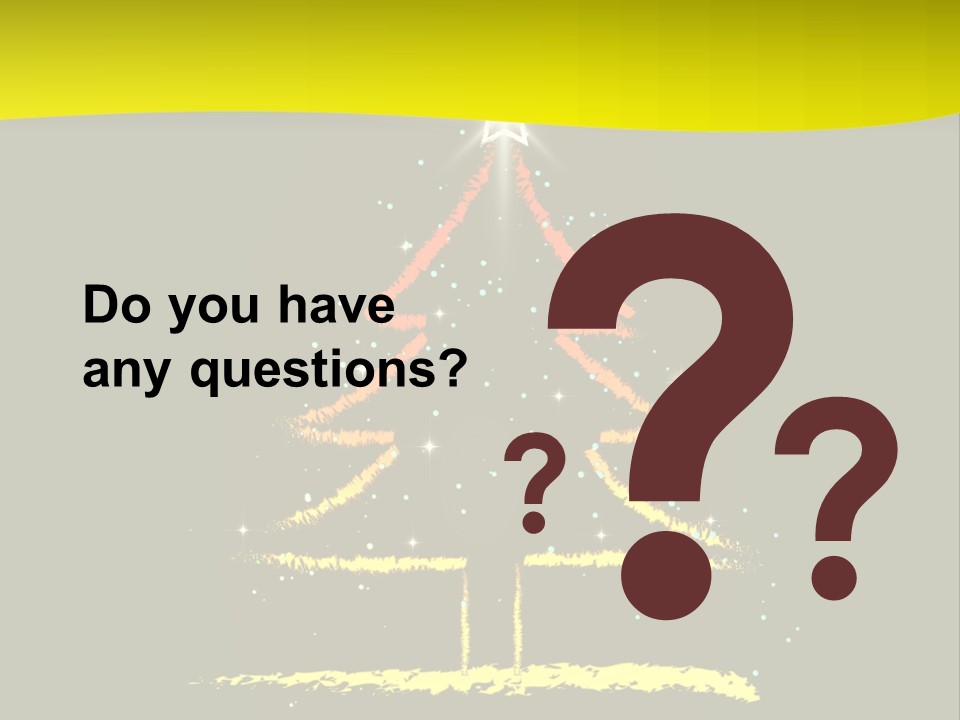 Red Illustration Gift PowerPoint Template