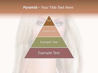 Beauty Blond Blue PowerPoint Template