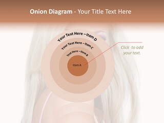 Beauty Blond Blue PowerPoint Template
