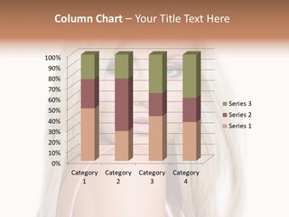 Beauty Blond Blue PowerPoint Template