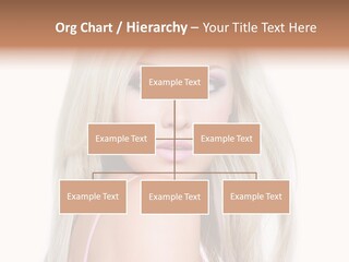 Beauty Blond Blue PowerPoint Template