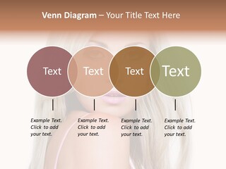Beauty Blond Blue PowerPoint Template