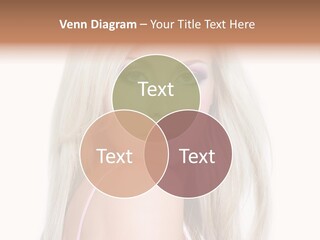 Beauty Blond Blue PowerPoint Template